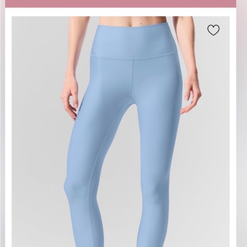ALO 7/8 airlift seashell blue leggings